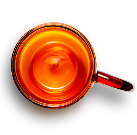Wall Roasters Double Coffee 2 Amber Mug - (8OZ/240ML) Hearth in SET – Javesca OF Glass